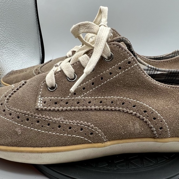 Men's Size 10.5 Oxford  Tan - Picture 2 of 4